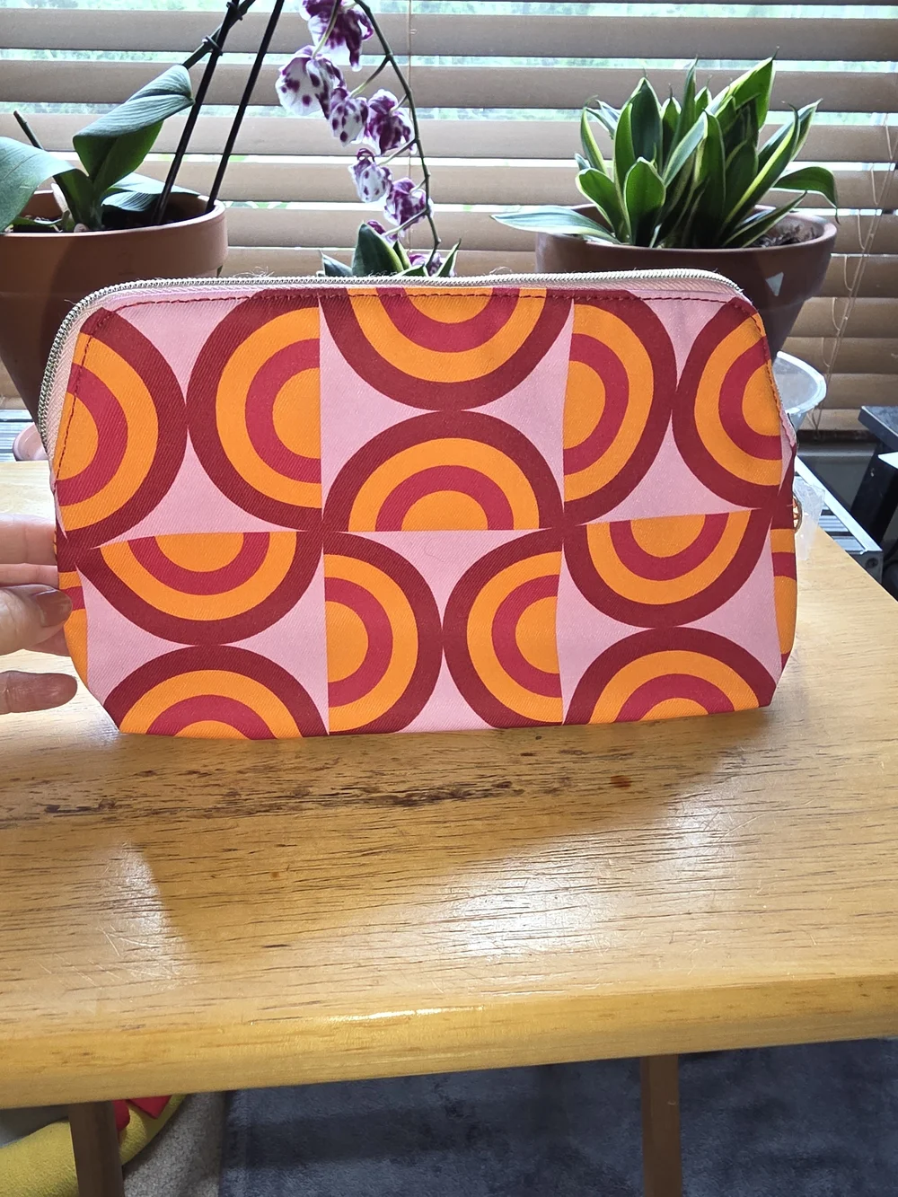 Estee Lauder Floral Cosmetic Bag